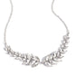 Luxury Laurels - White - Paparazzi Necklace Image