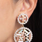 Gasp-Worthy Glam - Gold - Paparazzi Earring Image