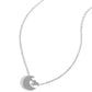 Low-Key Lunar - Silver - Paparazzi Necklace Image