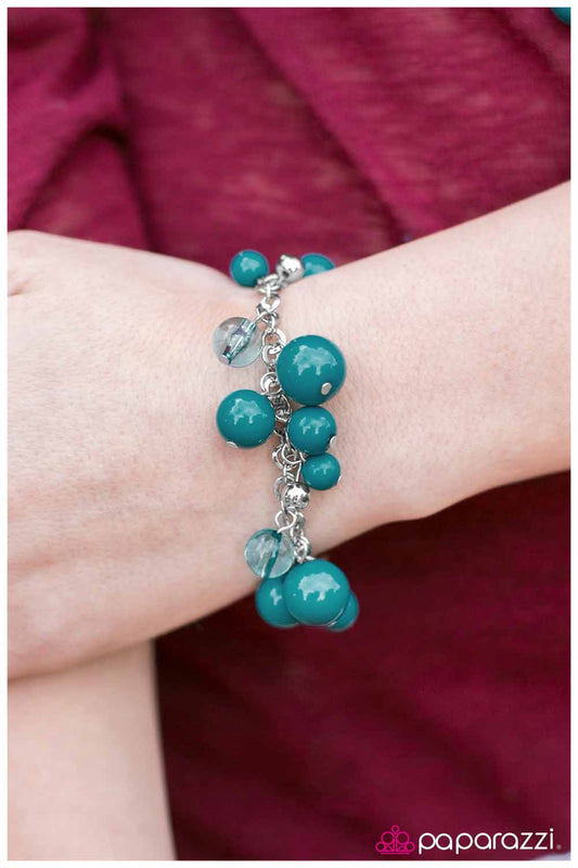 Paparazzi Bracelet ~ Pardon My French - Blue