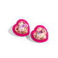 Heartfelt Haute - Pink - Paparazzi Earring Image