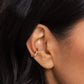 Linear Legacy - Gold - Paparazzi Earring Image