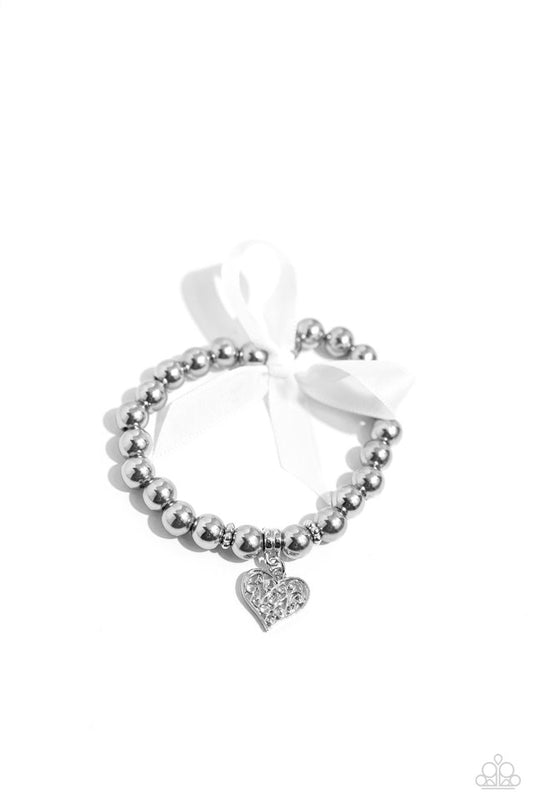 Prim and Pretty - Silver - Paparazzi Bracelet Image