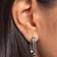 Sinuous Silhouettes - Silver - Paparazzi Earring Image