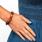 GLASSY Genre - Brown - Paparazzi Bracelet Image