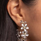 Floral Flamenco - Silver - Paparazzi Earring Image