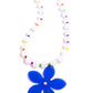 Nostalgic Novelty - Blue - Paparazzi Necklace Image