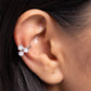 Ethereal Ensemble - White - Paparazzi Earring Image