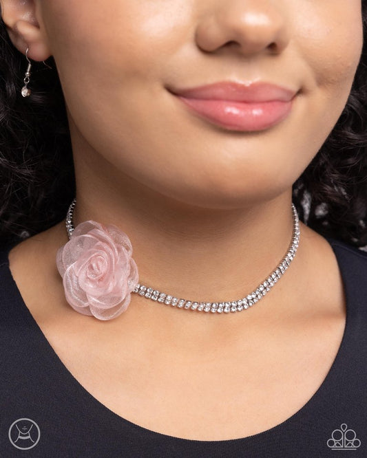 Rosy Range - Pink - Paparazzi Necklace Image