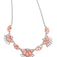 Fluttering Fan - Orange - Paparazzi Necklace Image