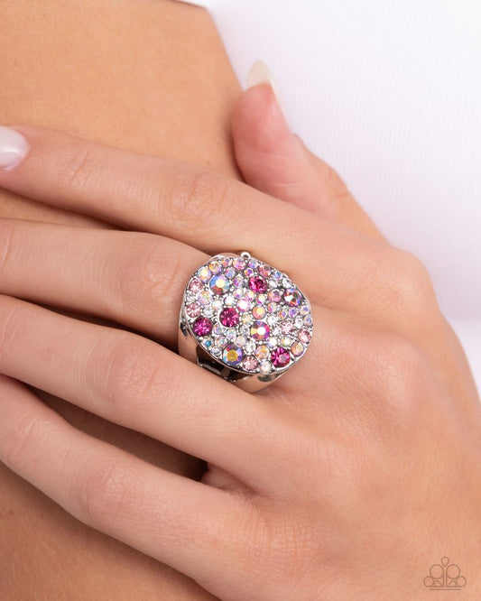 Pampered Pattern - Pink - Paparazzi Ring Image