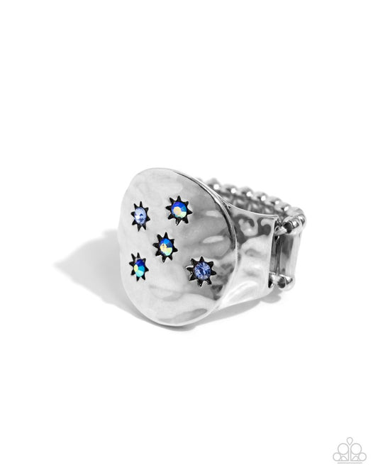 Starry Serenade - Blue - Paparazzi Ring Image