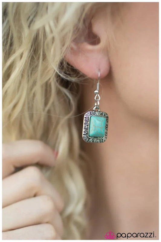 Pendiente Paparazzi ~ Hasta que las vacas vuelvan a casa - Azul