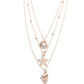 Seashell Sonata - Rose Gold - Paparazzi Necklace Image