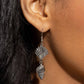 SHELL, I Was In the Area - Silver - Paparazzi Earring Image