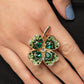 Four Leaf Fantasy - Green - Paparazzi Ring Image