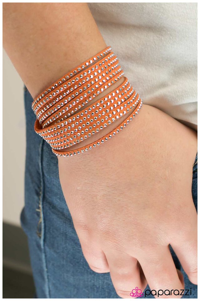 Paparazzi Bracelet ~ Go-Getter - Orange