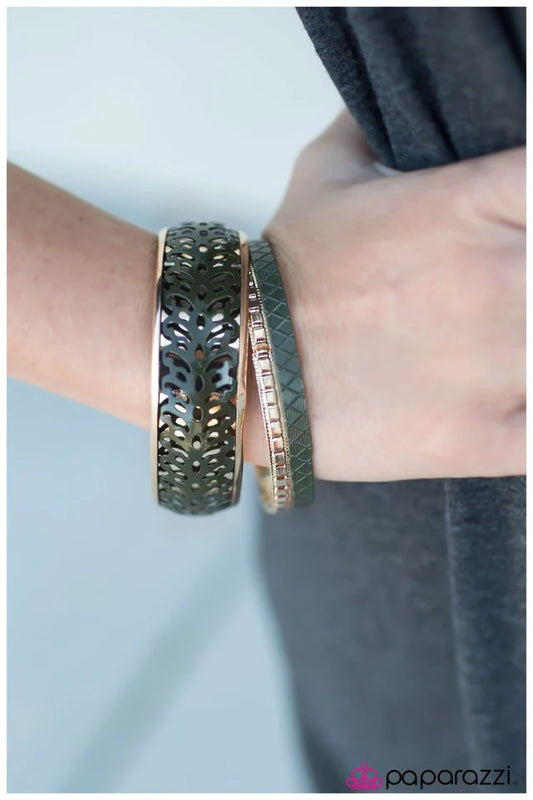 Paparazzi Bracelet ~ The Grand Scheme of Things - Green