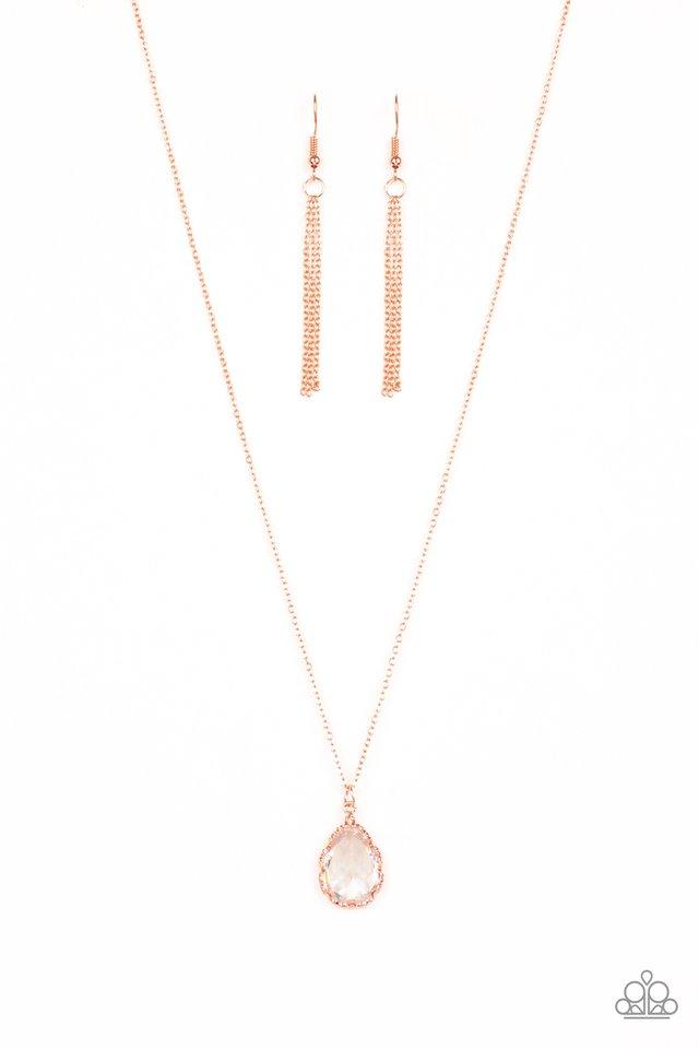 Paparazzi Necklace ~ Metro Twinkle - Copper