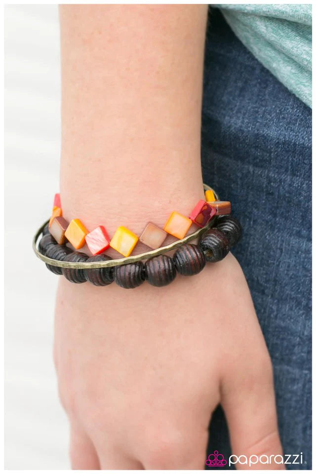 Paparazzi Bracelet ~ Lovely As A Summer Day - Multi