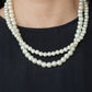 Paparazzi Necklace ~ Woman Of The Century - White