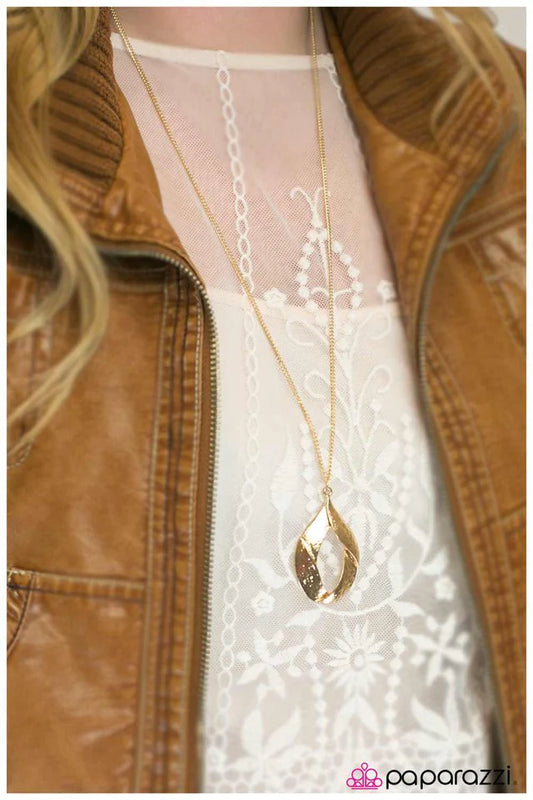 Paparazzi Necklace ~ Enlightenment - Gold
