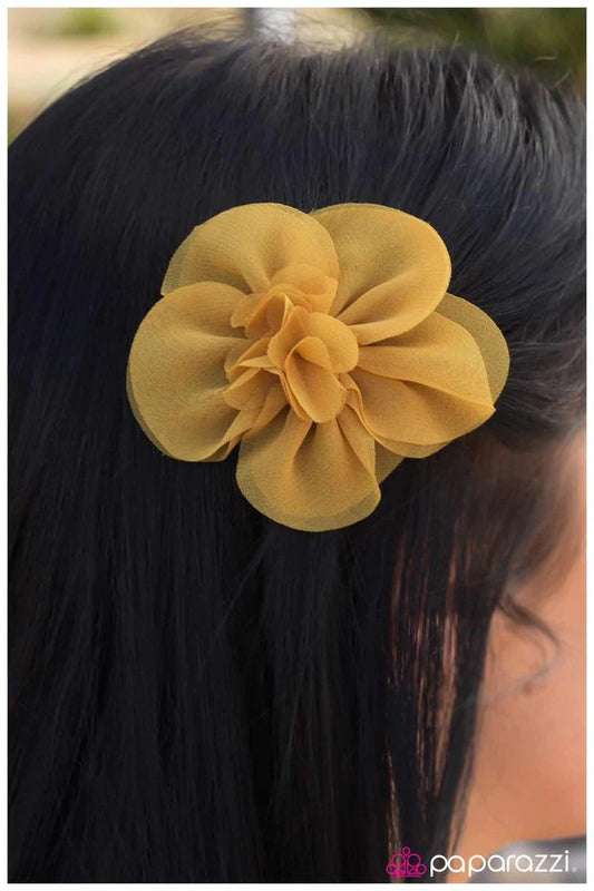 Accesorios para el cabello Paparazzi ~ Bookworm - Amarillo