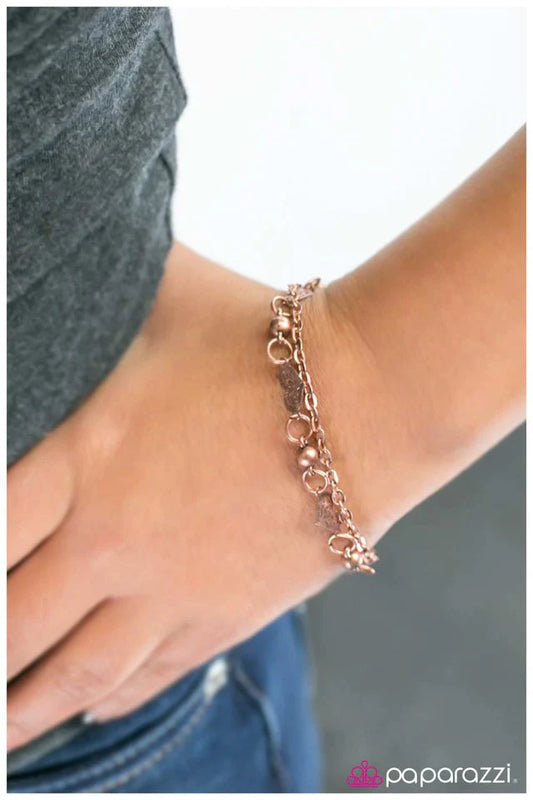 Paparazzi Bracelet ~ In The Name of Love - Copper