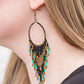 Paparazzi Earring ~ Live Off The BADLANDS - Black