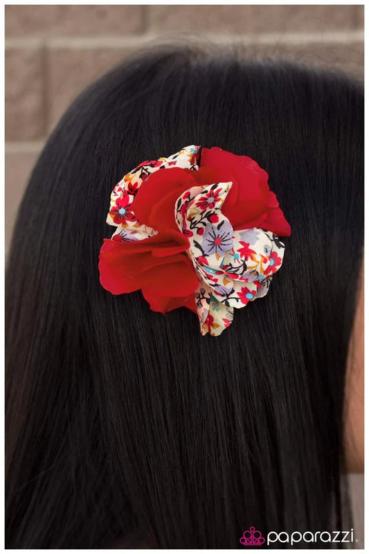 Paparazzi Hair Accessories ~ Road To Bali - Red