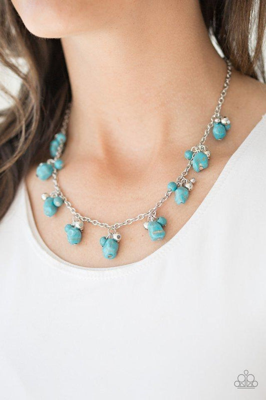 Paparazzi Necklace - Rocky Mountain Magnificence - Blue