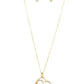 Paparazzi Necklace ~ Lighthearted Luster - Gold