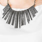 Paparazzi Necklace ~ Welcome To The Pack - Black