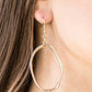 Paparazzi Earring ~ Eco Chic - Gold