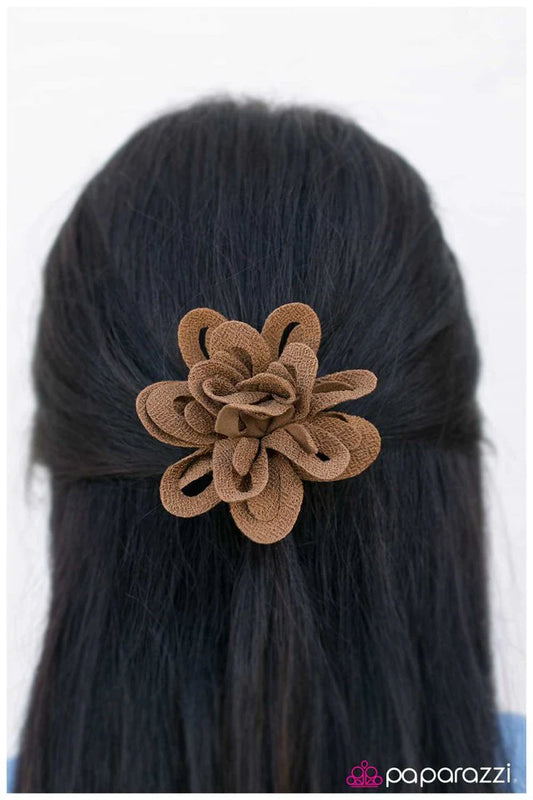 Paparazzi Hair Accessories ~ Hold Me Closer - Brown