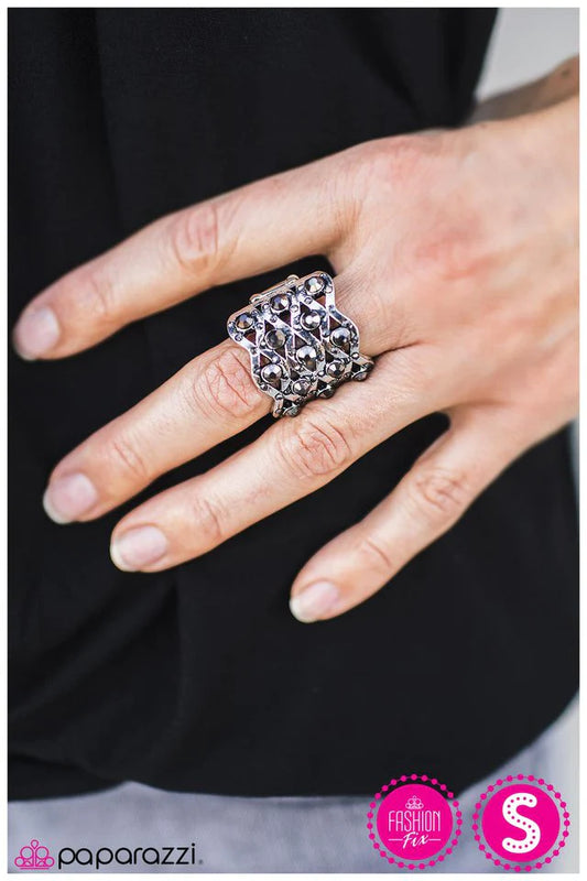 Paparazzi Ring ~ An Eye For Fashion - Silver