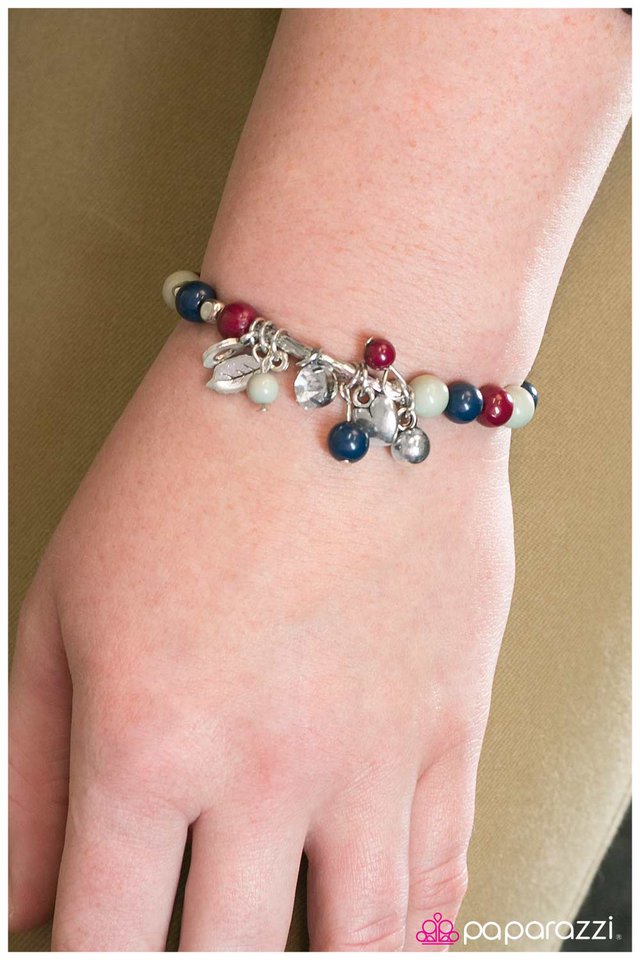 Paparazzi Bracelet ~ Turning On The Charm - Multi