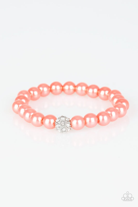 Paparazzi Bracelet ~ Im Here For The Bride - Orange