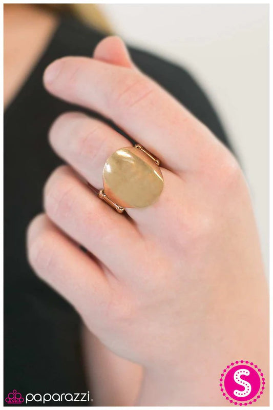 Anillo Paparazzi ~ The Bell Curve - Oro