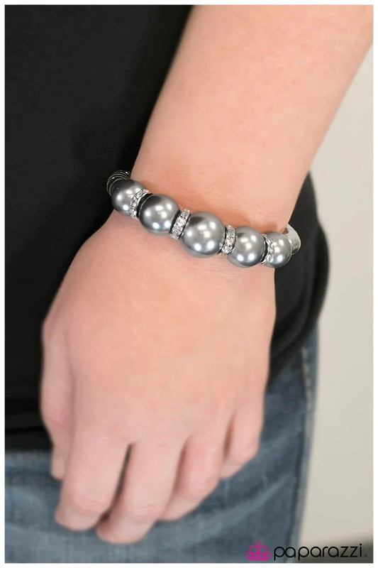 Paparazzi Bracelet ~ The Muse - Silver