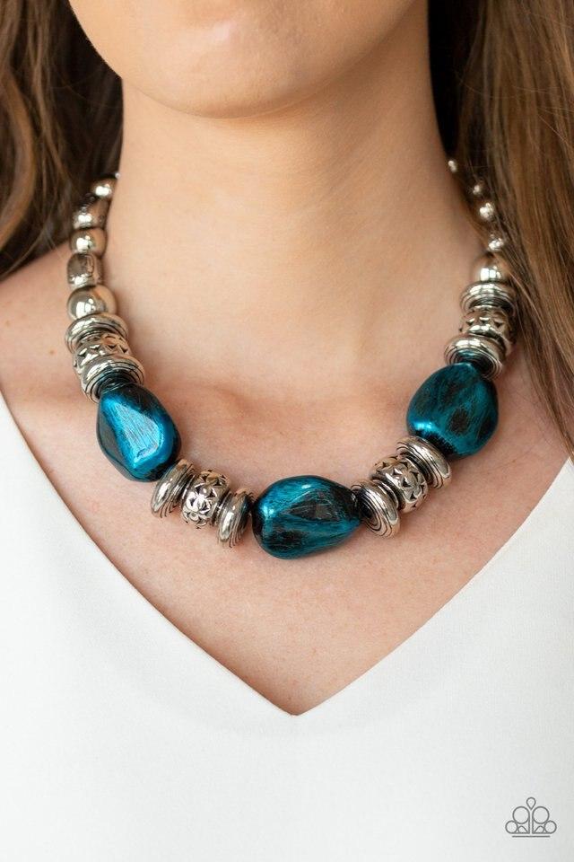 Paparazzi Necklace ~ Colorfully Confident - Blue