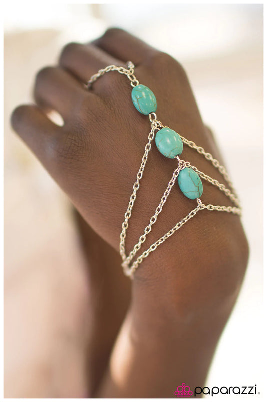 Paparazzi Bracelet ~ When In India  - Blue