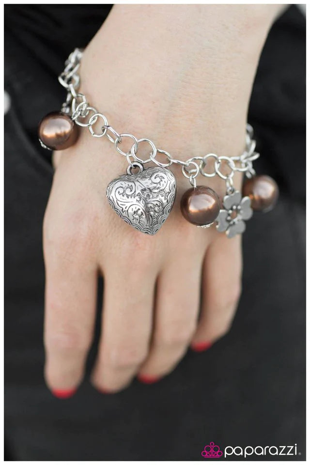 Paparazzi Bracelet ~ Return to Innocence - Brown