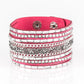 Rhinestone Rumble - Pink - Paparazzi Bracelet Image