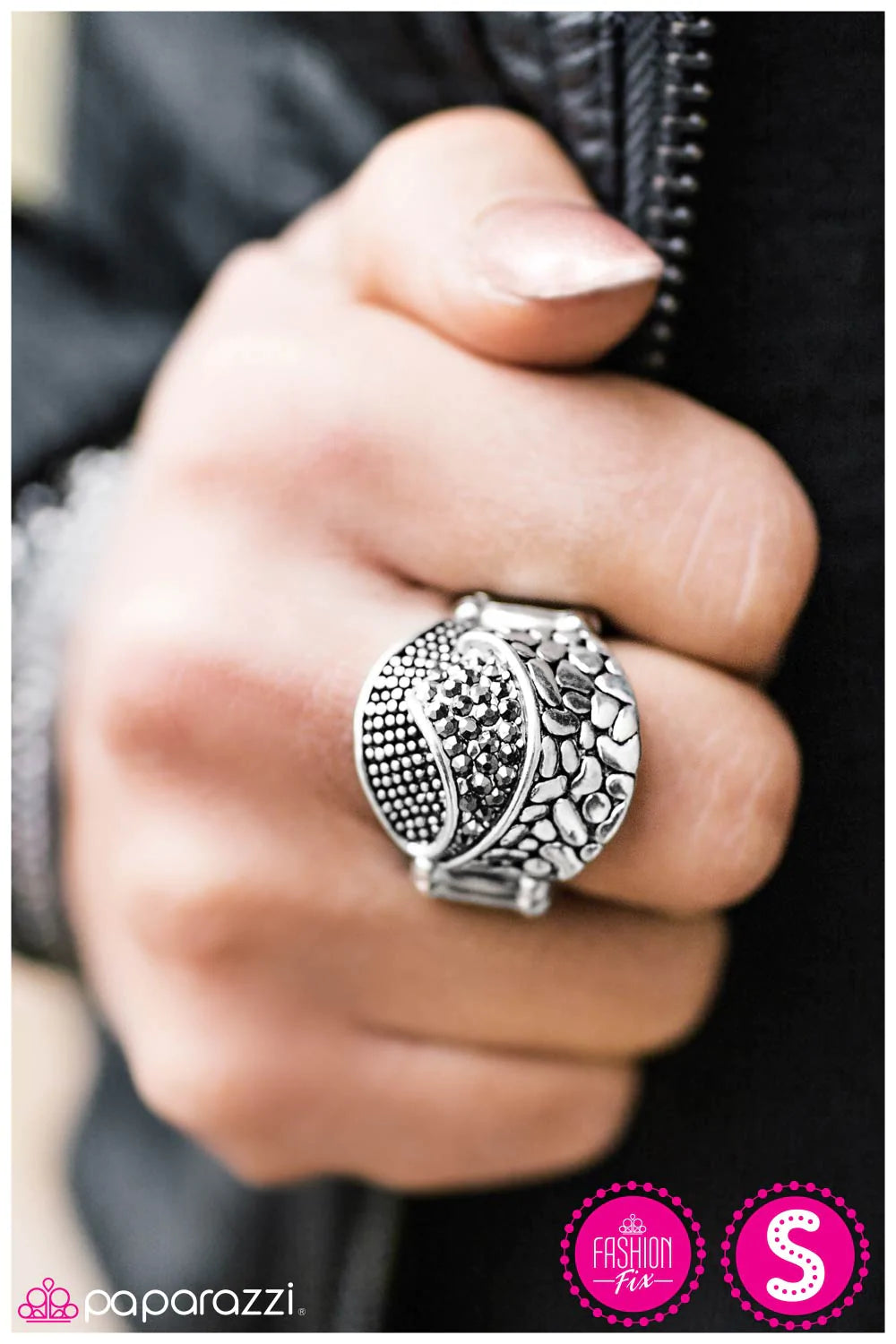 Paparazzi Ring ~ The Animal - Silver