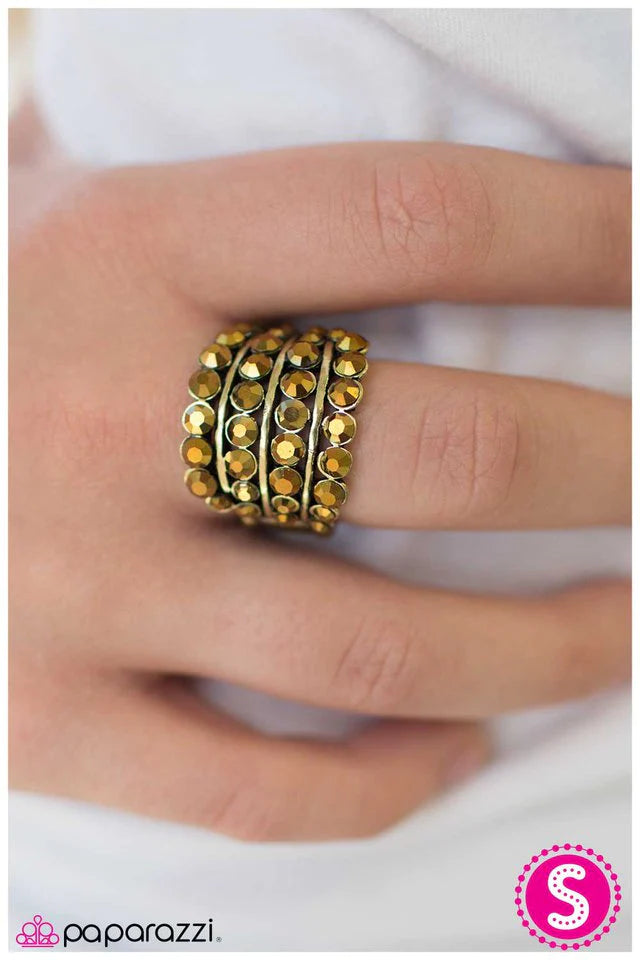 Paparazzi Ring ~ Cha-Ching - Brass