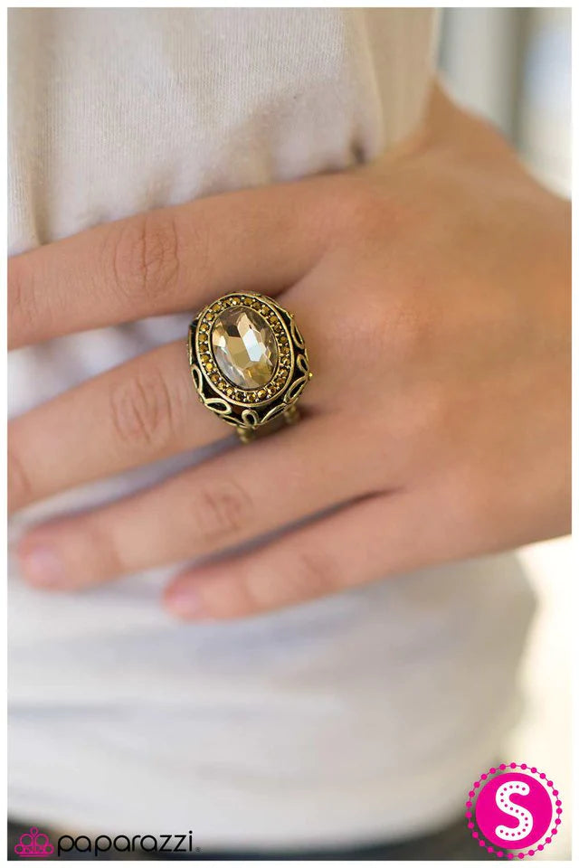 Paparazzi Ring ~ Jackpot! - Brass