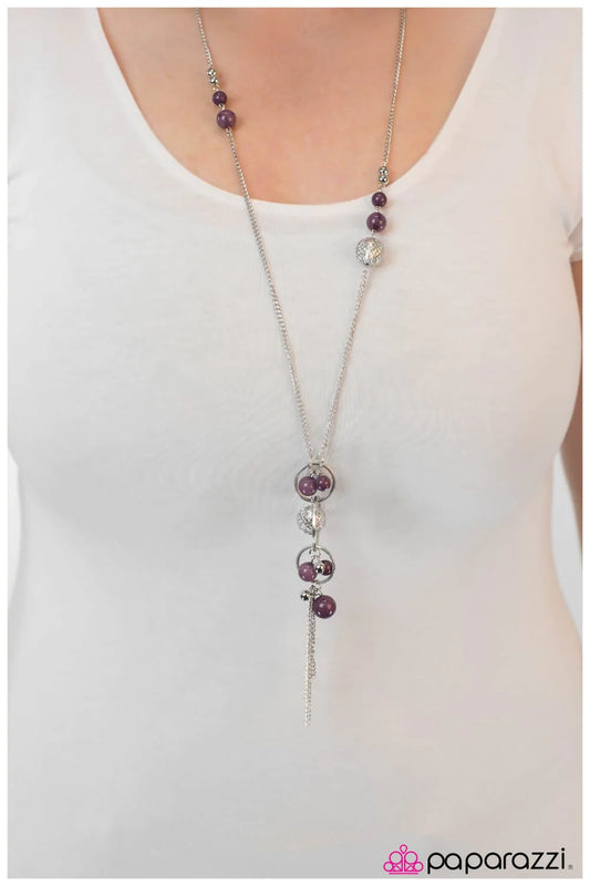 Collar de paparazzi ~ Poema de amor - Púrpura