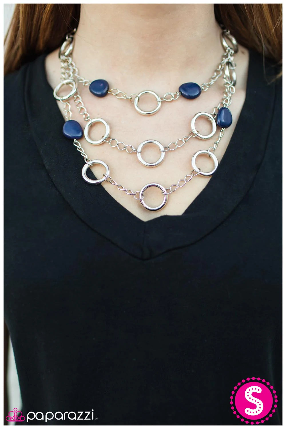 Collar Paparazzi ~ El Optimista - Azul