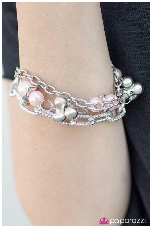 Pulsera Paparazzi ~ Para esa ocasión especial - Rosa